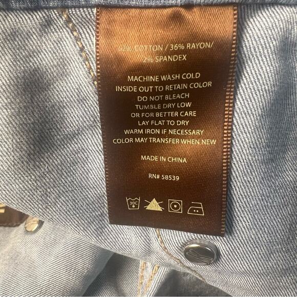 Women's kut from kloth Jane Super Flare Light Blue Jeans size 4 - Picture 12 of 14